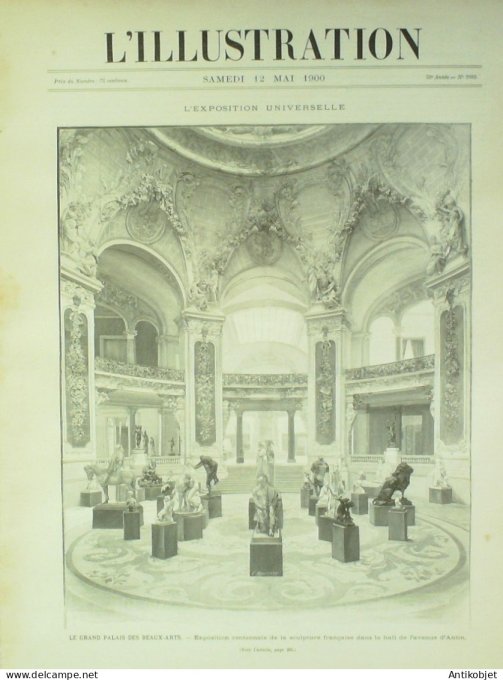 L'illustration 1900 n°2985 Berlin Empereur Autriche Chapelle Jean-Goujon Grand Palais