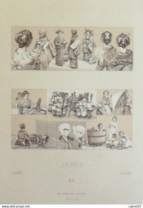 Japon Norimon et porteurs cantines de voyage