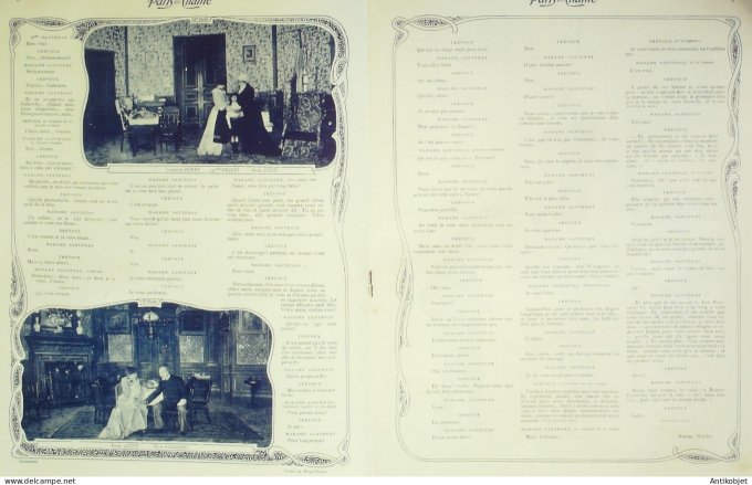 Paris qui chante 1903 # 4 Polin Mistinguette Dranem Galipaux Pintel