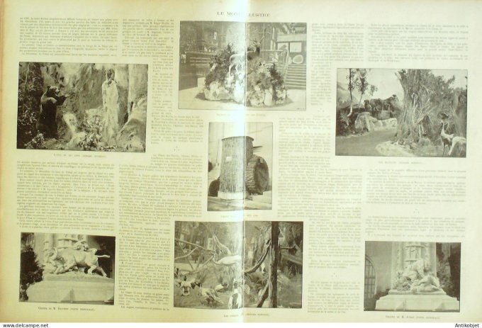 Le Monde illustré 1900 n°2263 Pays-Bas Zuyderzée Perse Shah Italie Monza Roi Humbert Victor-Emmanuel