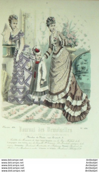 Journal de Demoiselles 1876 # 4034 (Maison Petit St-Thomas)