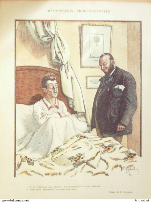 Le Rire 1924-04-12 # 271 Journal humoristique Ed.Originale Lancement du marteau