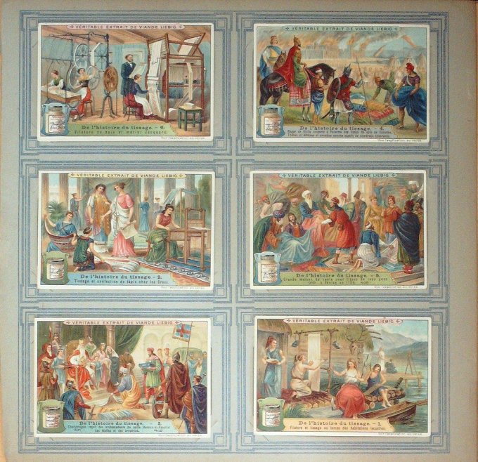 De L'histoire Du Tissage 1909