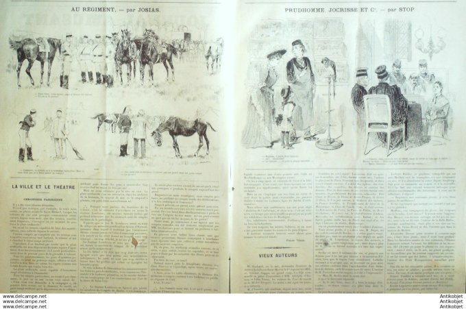 Soleil du Dimanche 1898 n°44 Palestine Gethsémani Guillaume II Léon Tolstoi