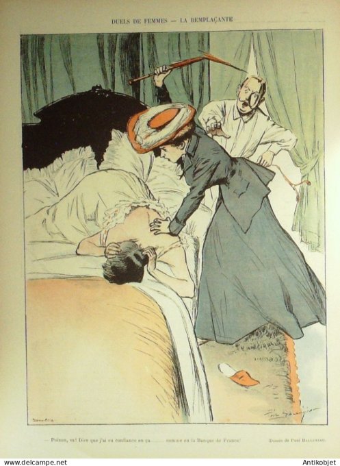 Le Rire 1905-09-16 # 137 Journal humoristique Ed.Originale Concours de Natation