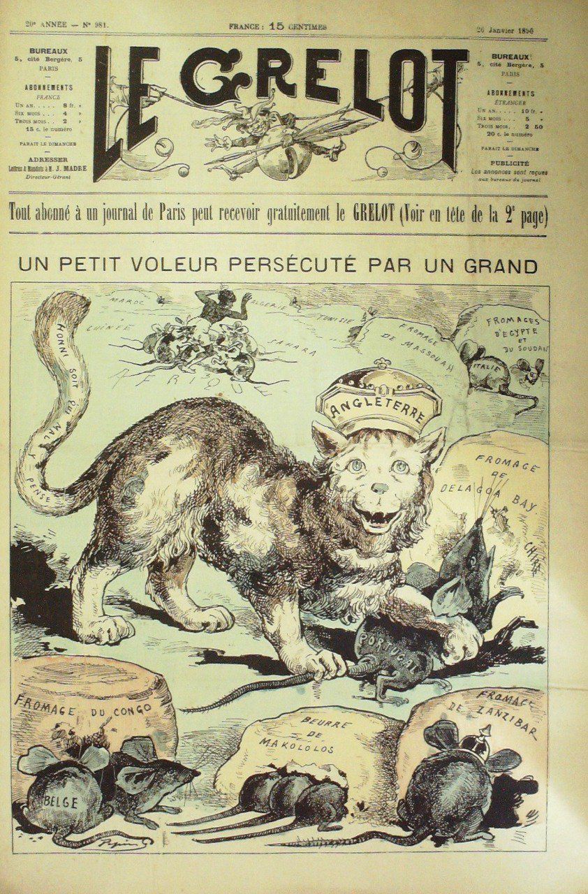 Le Grelot 1890 n° 981 PETIT VOLEUR PERSECUTE PEPIN