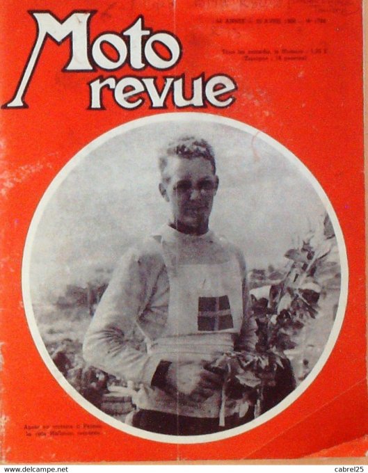 Moto Revue 1966 n° 1786 Eugène Mauve circuit Fisco Amberieu en Bugey