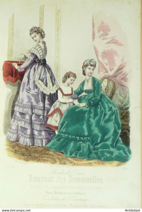 Journal de Demoiselles 1870 # 3782