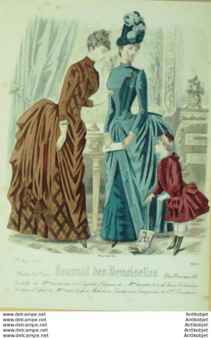 Journal de Demoiselles 1887 # 4614 (Maison Pelletier-Vidal)