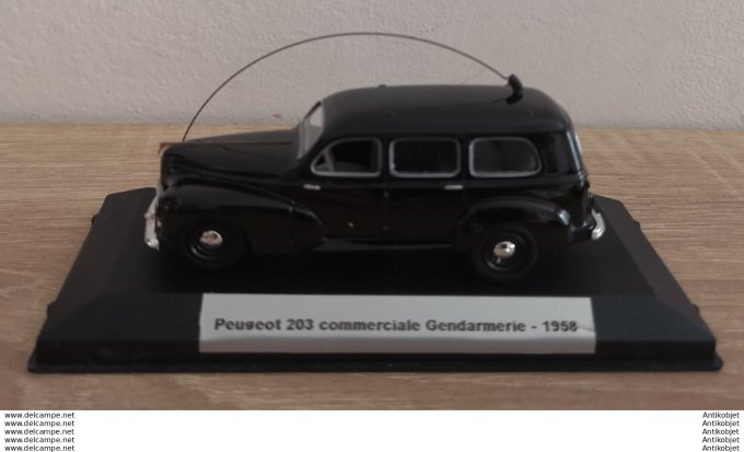 Peugeot 203 commerciale Gendarmerie 1958 1:43
