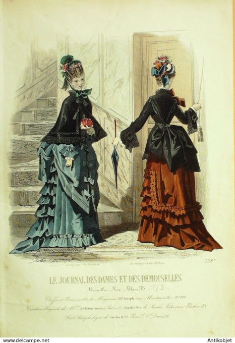 Journal des Dames Demoiselles 1873 # 1118 (Maison St-Joseph)