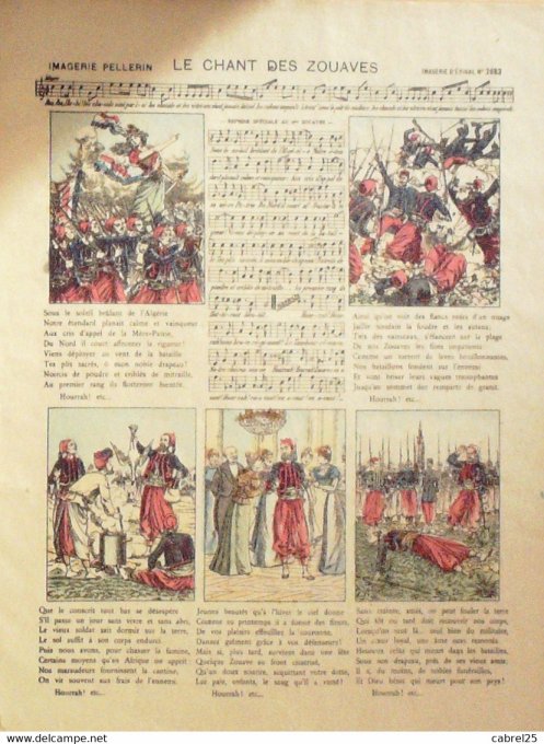Le Chant Des Zouaves (Pellerin d'epinal)