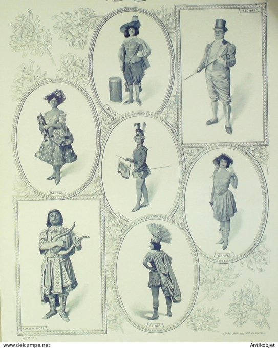 Paris qui chante 1903 # 5 Thibaud Mayol Monréal Domergue Galipaux