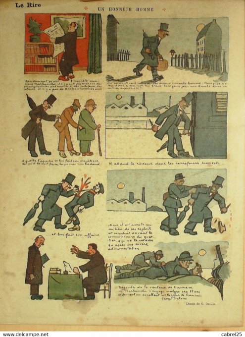 Le Rire Rouge 1917 n°153 Faivre Delaw Genty Nob Métivet Mars Trick Jobelet Gallo