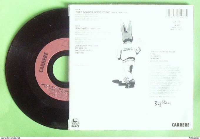 Jive Bunny &The Mastermixers 45T SP That sounds good to me 1989