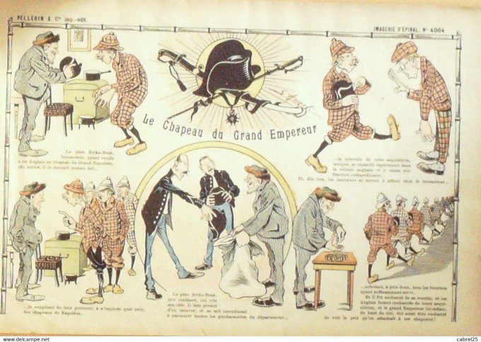 Le Chapeau Du Grand Empereur (Pellerin d'epinal)