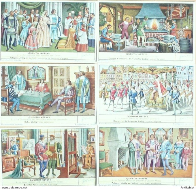 Chromo Liebig Sang 1736 Quentin Metsys (1960)