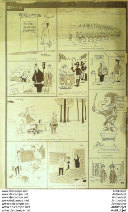 Détective 1957 # 573 Bessèges Lanfroicourt Choisy St-Martin