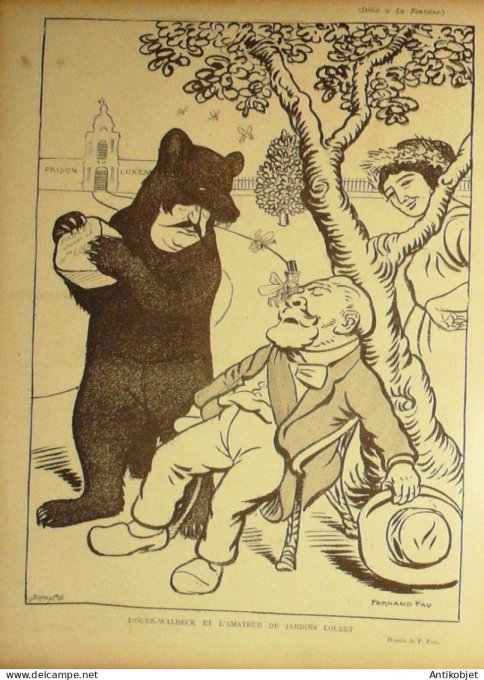 Le Rire 1900-01-13 # 271 Journal humoristique Ed.Originale Lord Salisbury