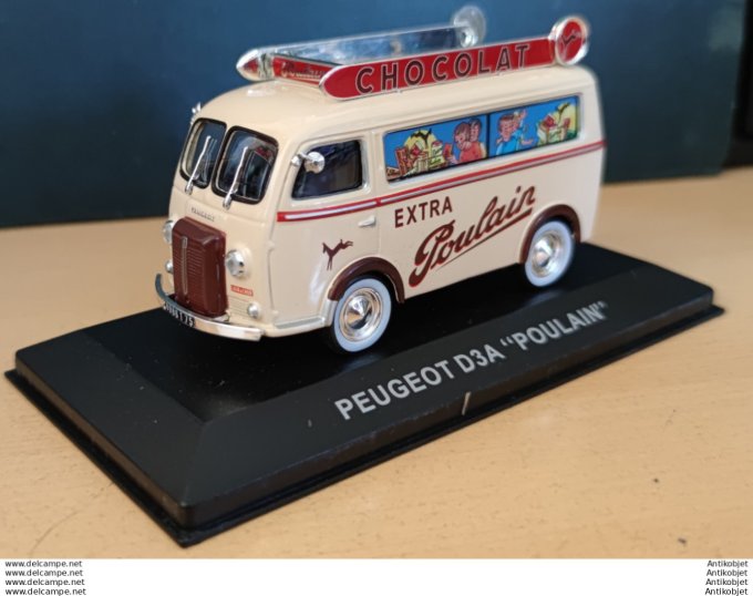 Peugeot D3A Chocolat Poulain 1:43