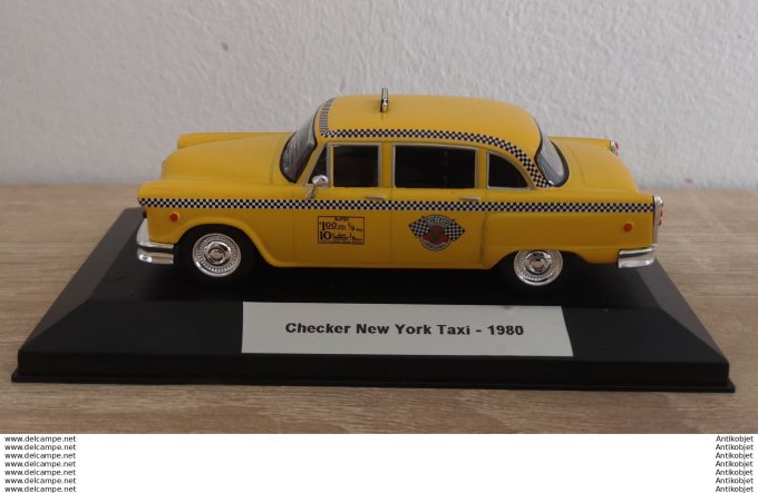 Checker New York Taxi 1980 1:43