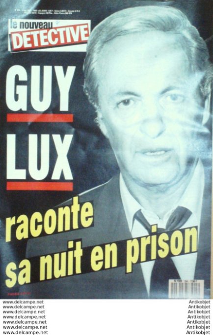 Détective 1988 # 294 Châlons Thoiry Monaco Glasgow Ozoir Châlons Gagny Andelys