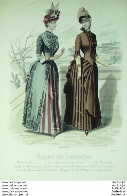 Journal de Demoiselles 1884 # 4493 (Maison Hubler)