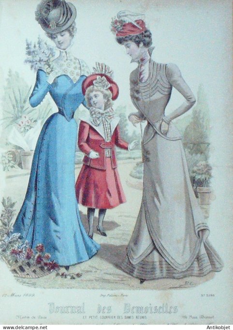 Journal de Demoiselles 1899 # 5190 (Maison Marie-Louise)