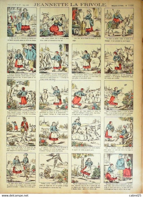 Jeannette La Frivole (Pellerin d'epinal)