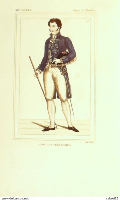 Bonaparte  Napoleon Aide De Cérémonies 1852