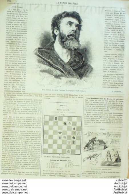 Le Monde illustré 1861 n°238 Grèce Athenes Théâtre Herode Atticus Koenigsberg (67) Espagne Orihuela