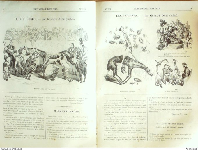 Petit journal pour Rire 1859 # 228 A la campagne Grevin