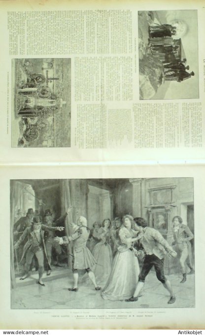 Le Monde illustré 1902 n°2336 Siam Bangkok Ministre Palais-Royal Sémaphore Barcelone Madagascar Tana