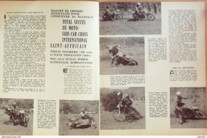Moto Revue 1967 n° 1850 GP tcheque Hailwoodn GP Finlande et Hulster Dave Treleaven