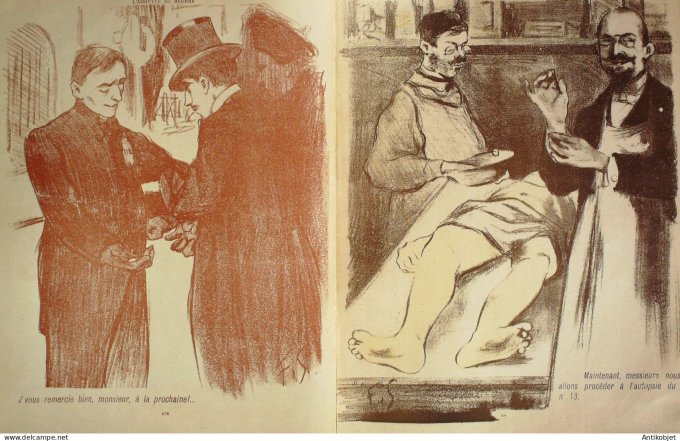 L'Assiette au beurre 1901 #  31 Les pompes funebres Gottlob