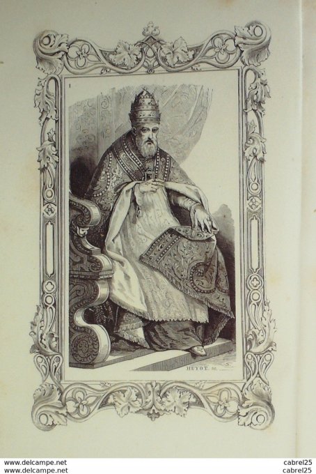 Italie ROME Souverain pontife romain 1859