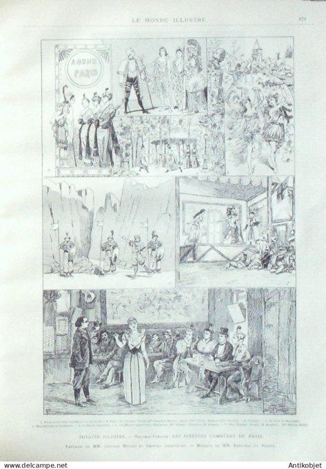 Le Monde illustré 1892 n°1830 Congo Loango Chine Tientsin Li Hung-Chang Dahomey Kotonou