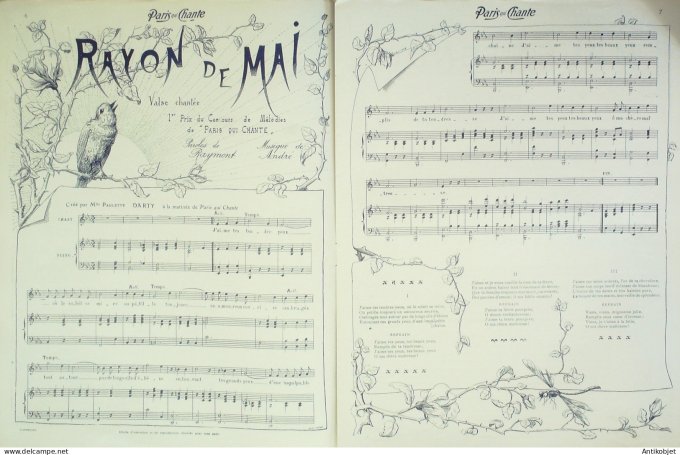 Paris qui chante 1903 #21 Myriel Suzanne Ellen Privas Eyreams