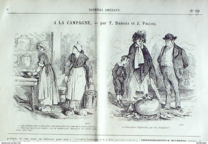 Le Monde illustré 1867 n°568 Italie Venise Angleterre Londres Charing Cross Pérou Dinant (08)