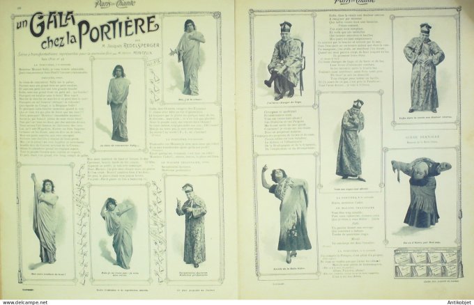 Paris qui chante 1903 # 6 Tariol-Gaugé Amel Chavat-Girier Halet Redelsperger