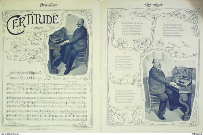 Paris qui chante 1903 #21 Myriel Suzanne Ellen Privas Eyreams