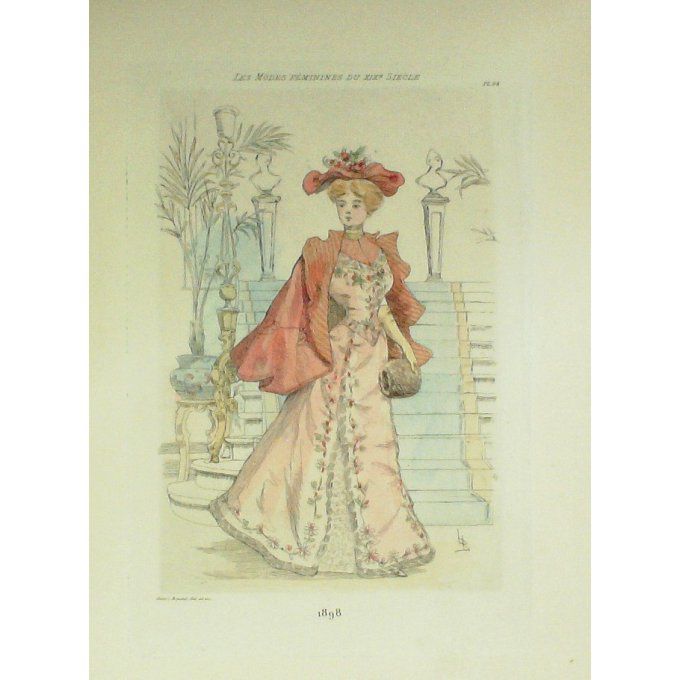 Mode Féminine époque 1898 (H.Boutet)