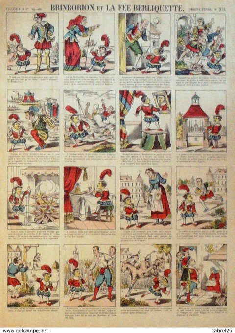 Brinborion & La Fee Berliquette (Pellerin d'epinal)