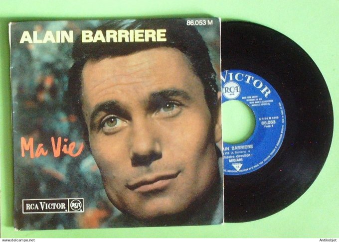 Barrière Alain 45T EP Ma vie 1964