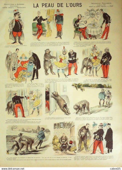 La Peau  de L'ours (Pellerin d'epinal)