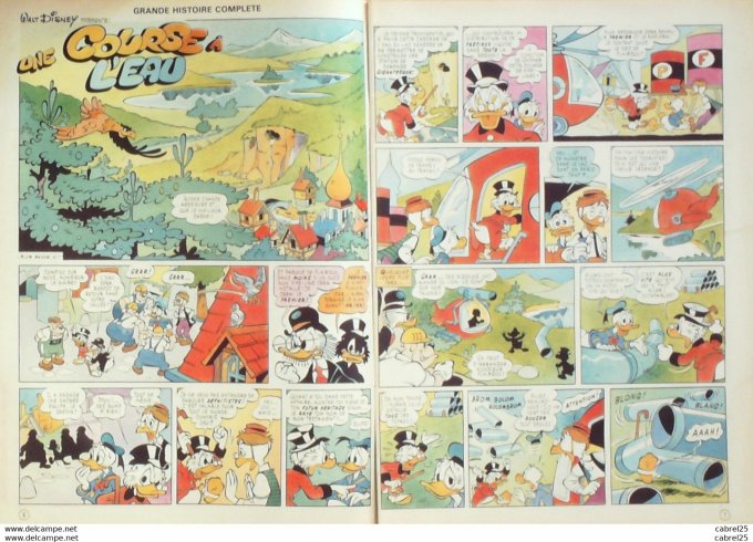 Journal de Mickey n°1836 CARLOS (25-9-1987) mini récit