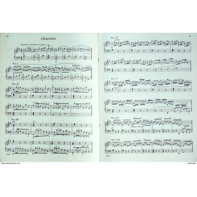 Handel George Piano 17 Titres