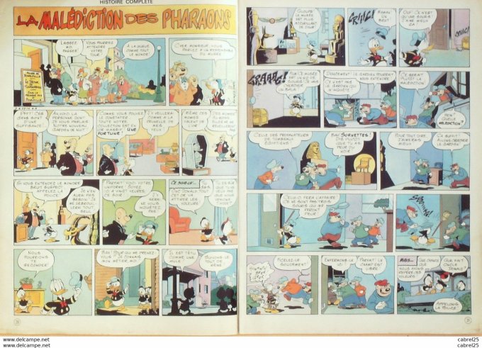 Journal de Mickey n°1836 CARLOS (25-9-1987) mini récit