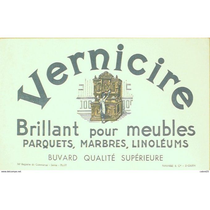 Buvard VERNICIRE Entretien