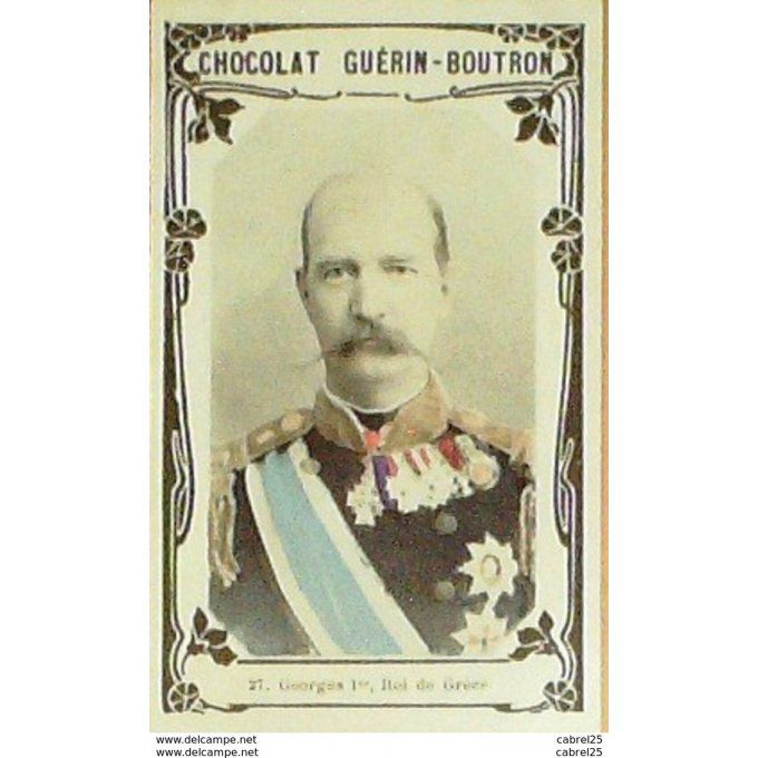 Grèce Georges 1er Roi  27